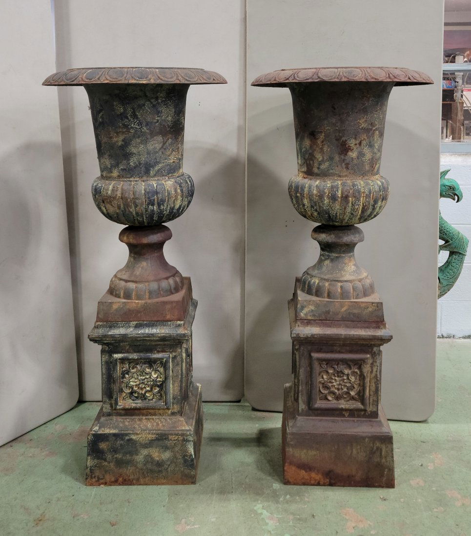Pair Of Large Urns (1 of 5)