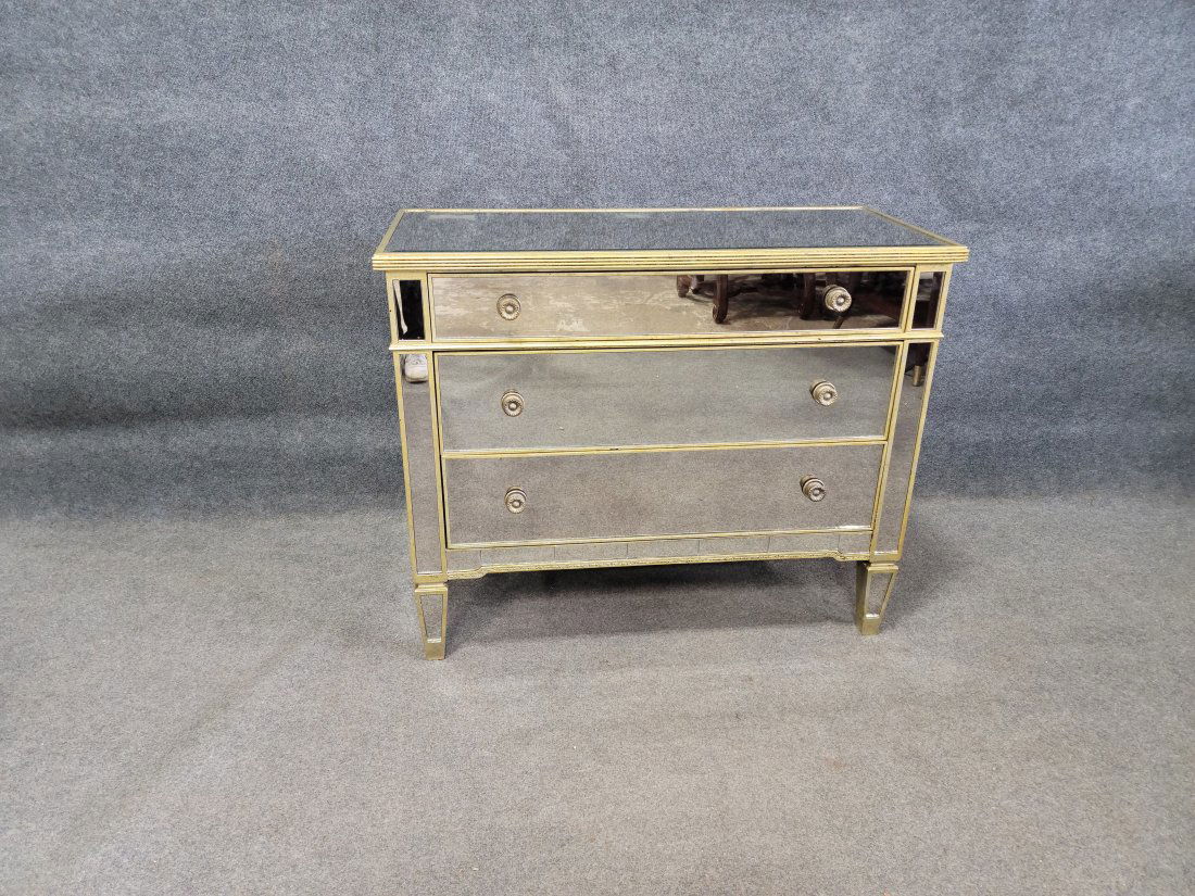 Ethan Allen Mirrored Commode (1 of 3)