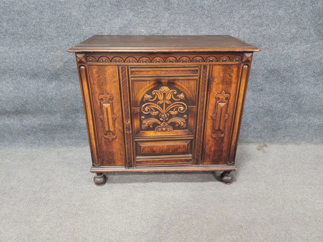 1920's Carved Server (1 of 5)