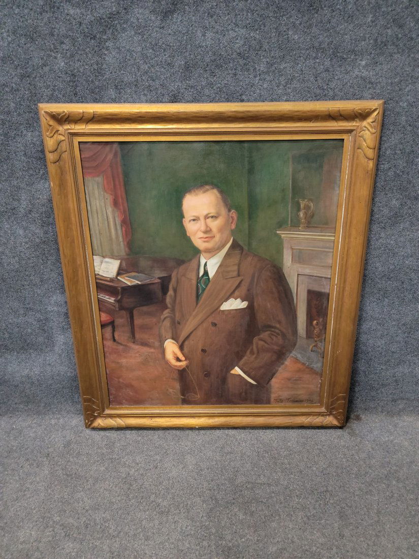 Toto Tamburino 1946 On Canvas (1 of 3)