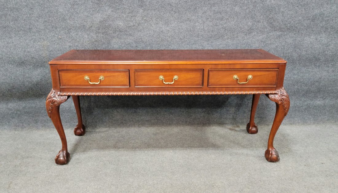 Link Taylor Georgian Console: 27.25"H, 58.25"W, 19"D