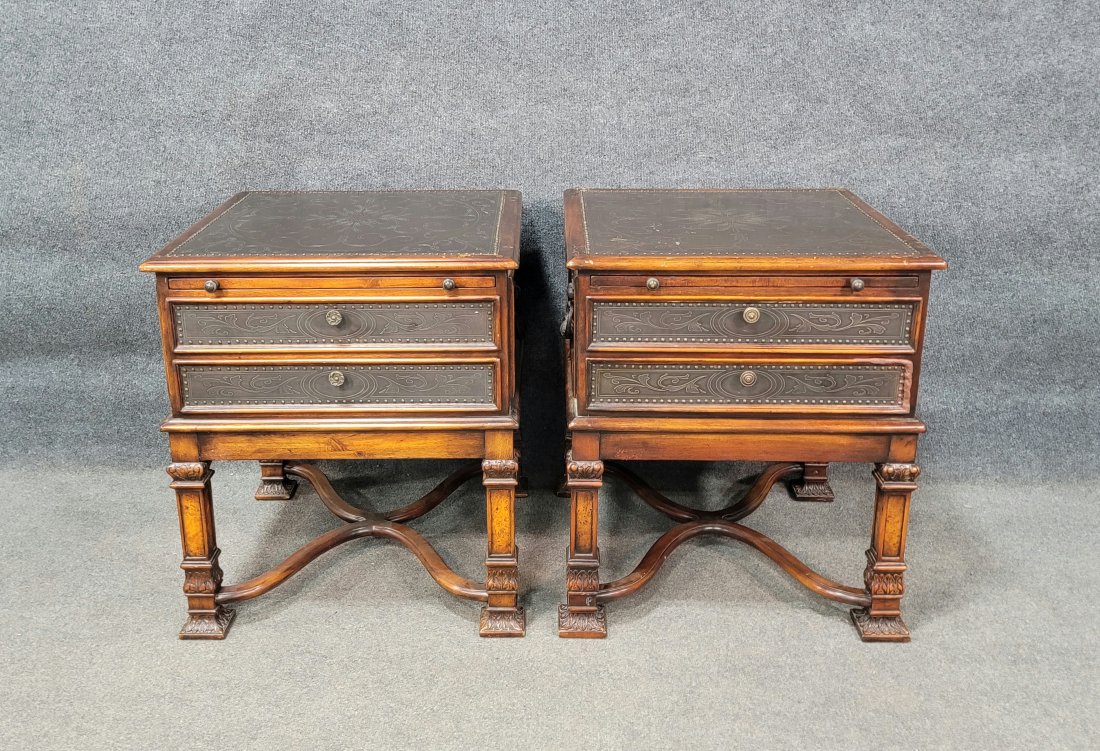 Pair Of Theodore Alexander End Tables (1 of 7)