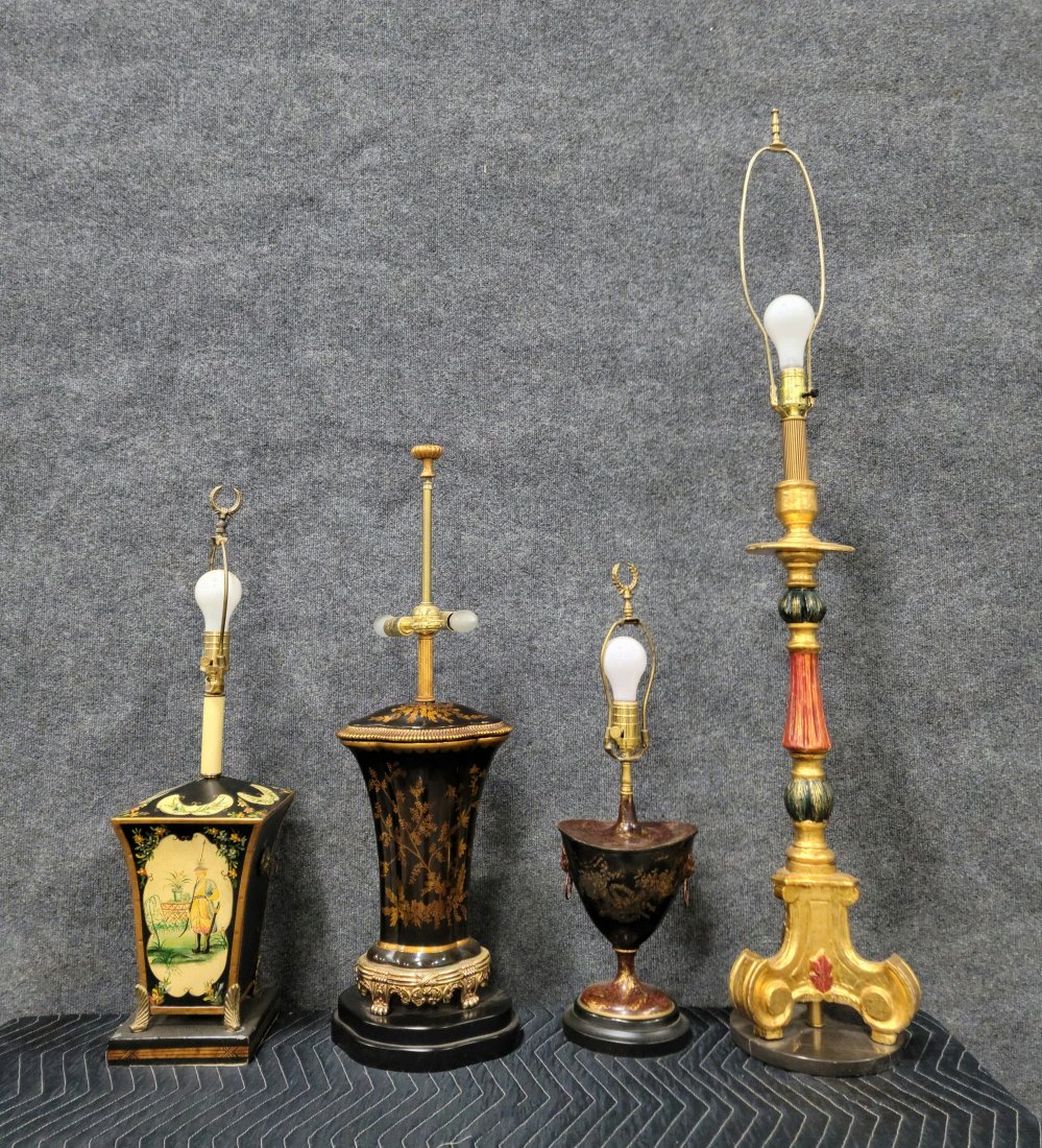 Lot Of Lamps: -