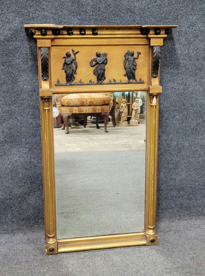 Antique French Empire Mirror (1 of 3)