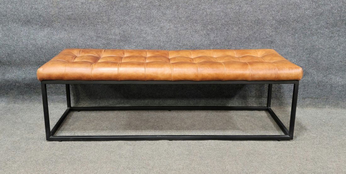 Leather Window Bench (1 of 4)