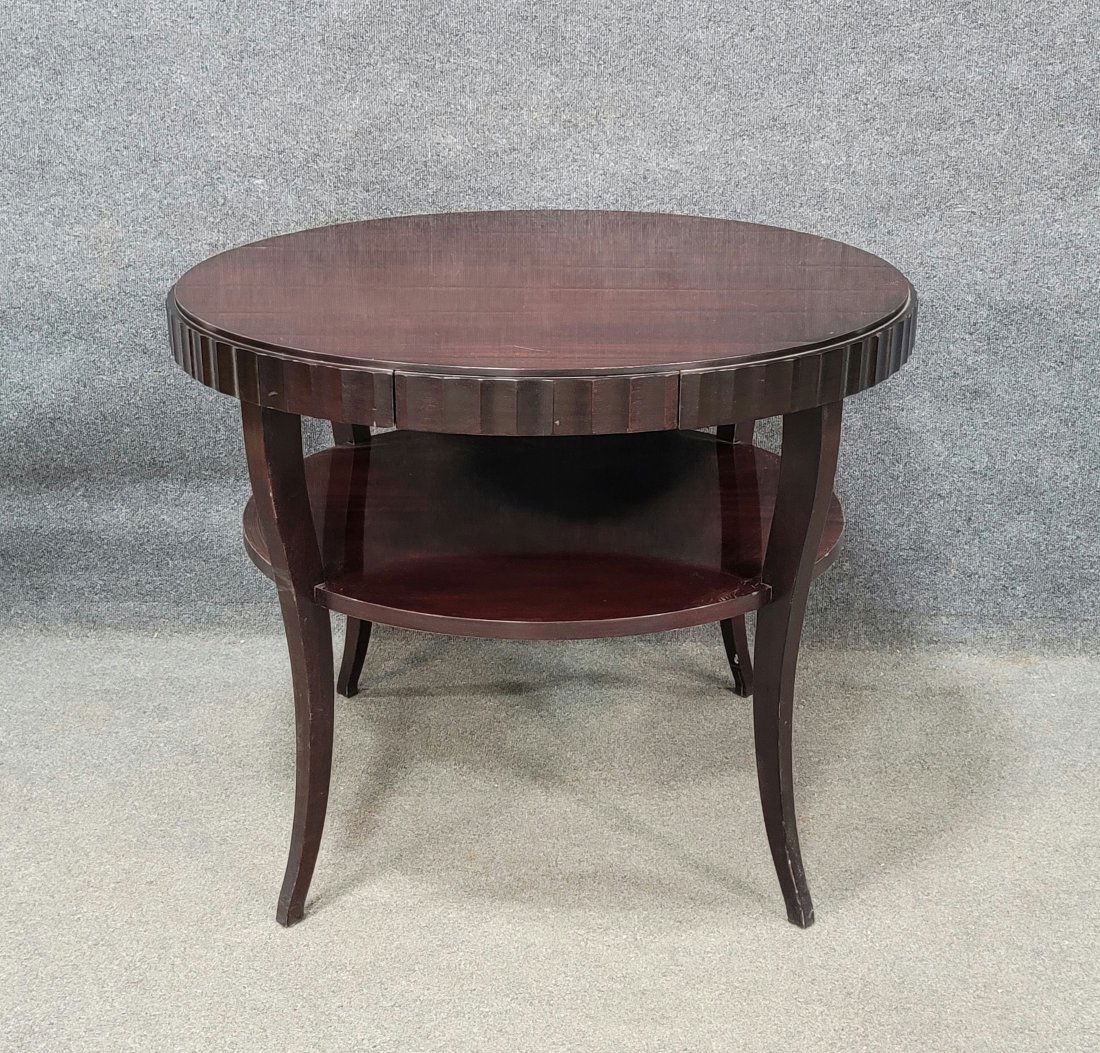 Baker Table From The Barbara Barry Collection: 30"H, 37.50"Diameter