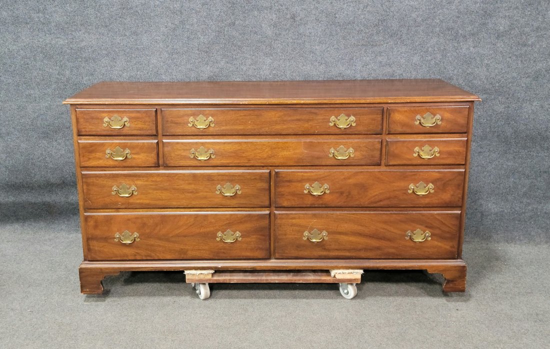 Henkel Harris Dresser: 33.75"H, 66"W, 20.50"D