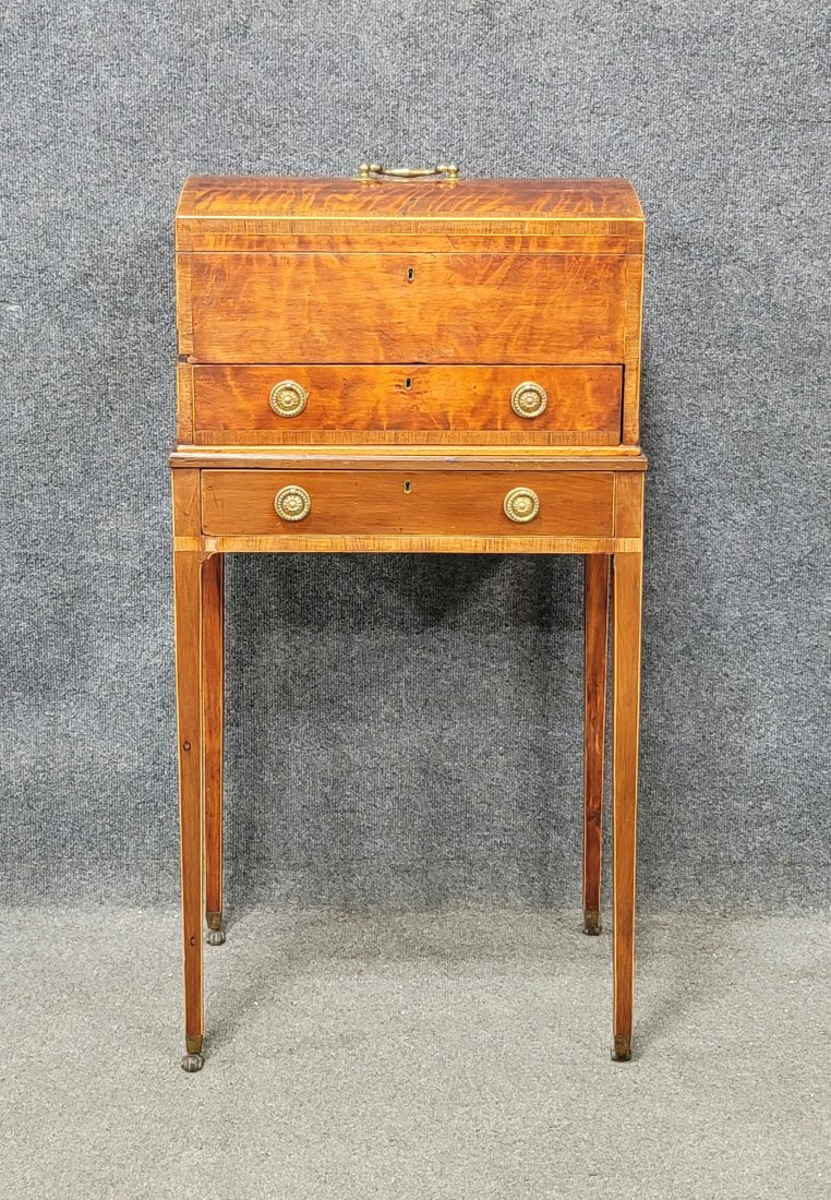 19th Century Edwardian Silver Chest: 39"H, 20"W, 12.25"D
