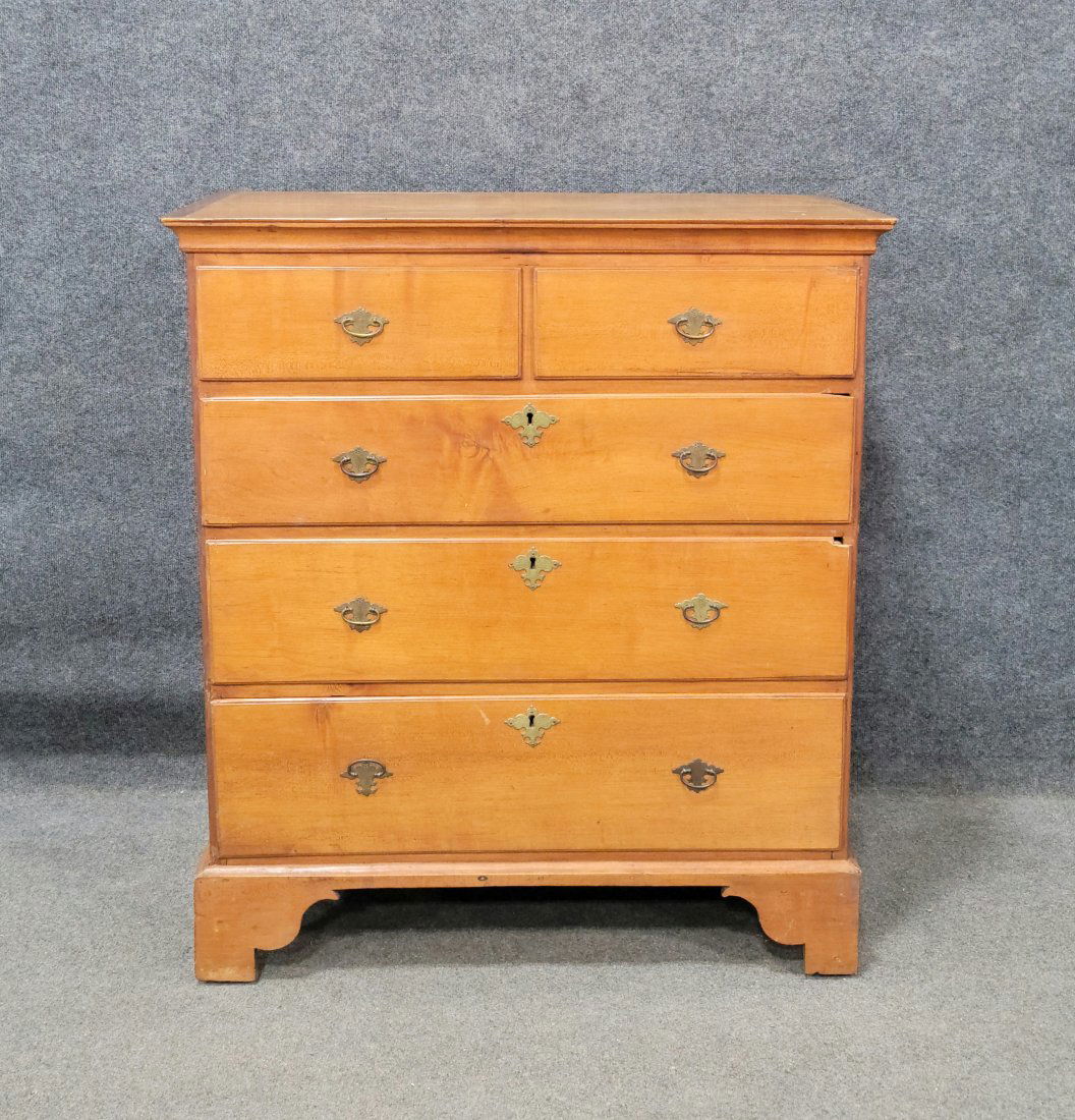 Early 19th Century Maple Chest (1 of 6)
