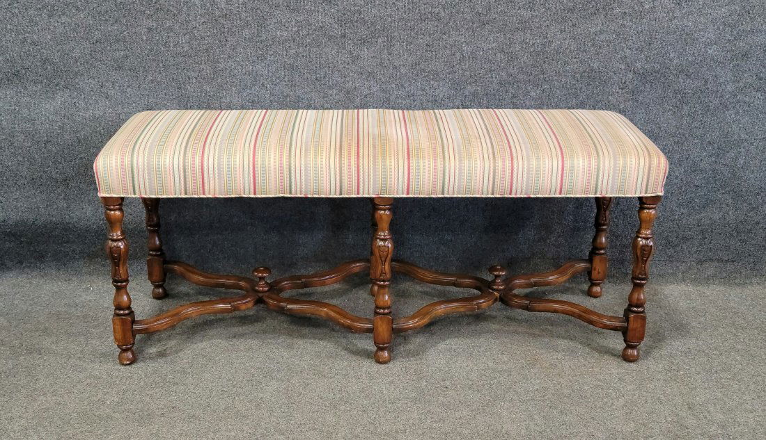 William And Mary Style Window Bench (1 of 4)