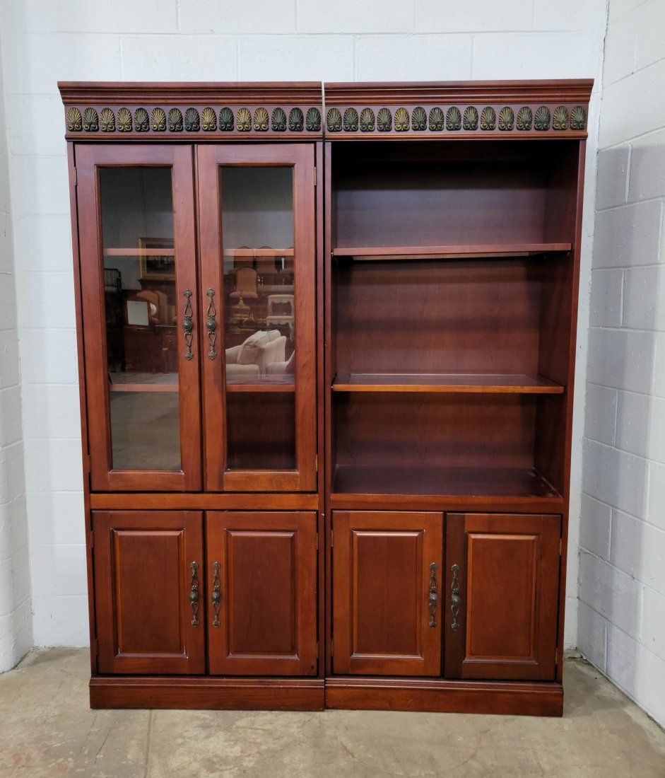 Pair Of Mahogany Bookcases (1 of 2)