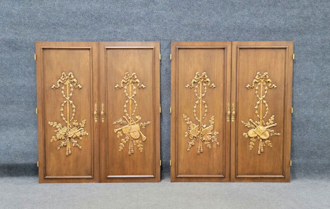 Doors With Sherle Wagner Hardware: Each Door - 57.50"H, 24.75"W