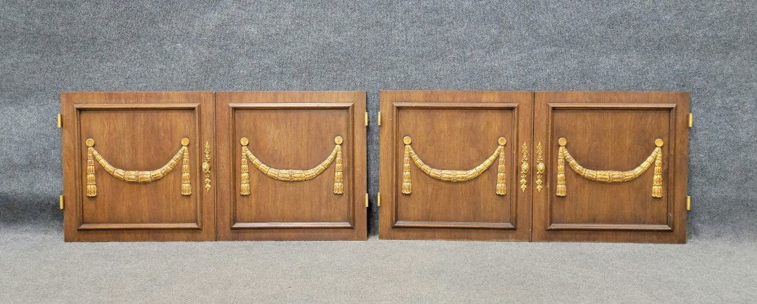 Doors With Sherle Wagner Hardware: Each Door - 24.50"H, 24.75"W