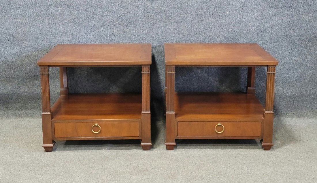 Pair Of Baker End Tables (1 of 5)