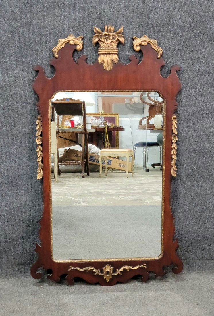 Antique Gilt Mirror (1 of 5)