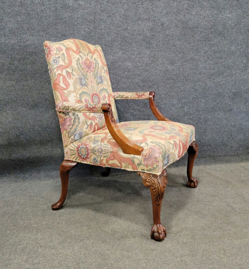 Possibly Baker Open Georgian Arm Chair (1 of 5)