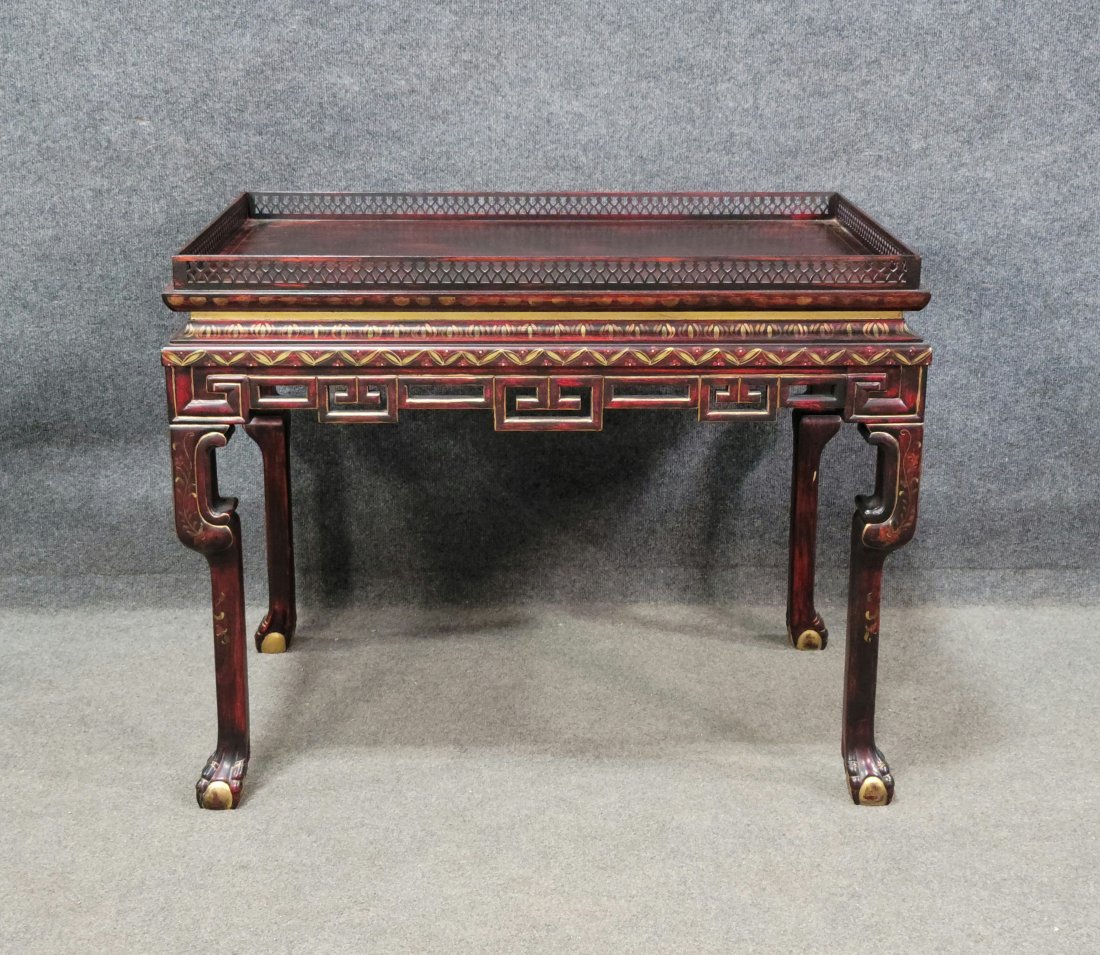 Attributed To Theodore Alexander Tea Table (1 of 4)