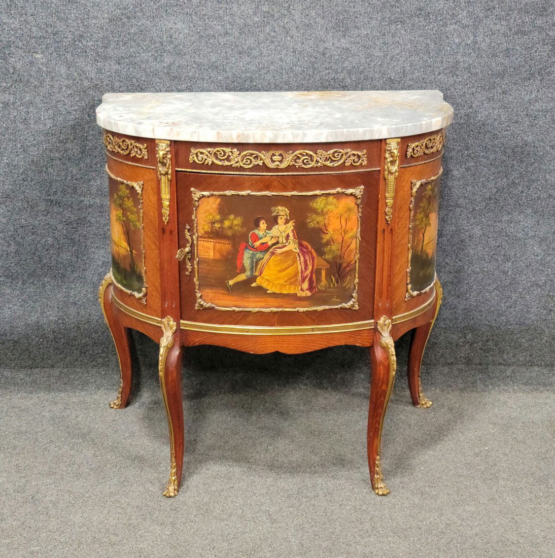 Antique Marble Top French Commode (1 of 5)