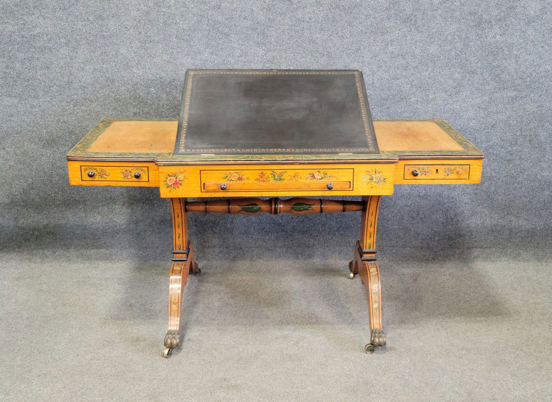 Early 19th Century Writing Desk Made In Westminster England (1 of 7)