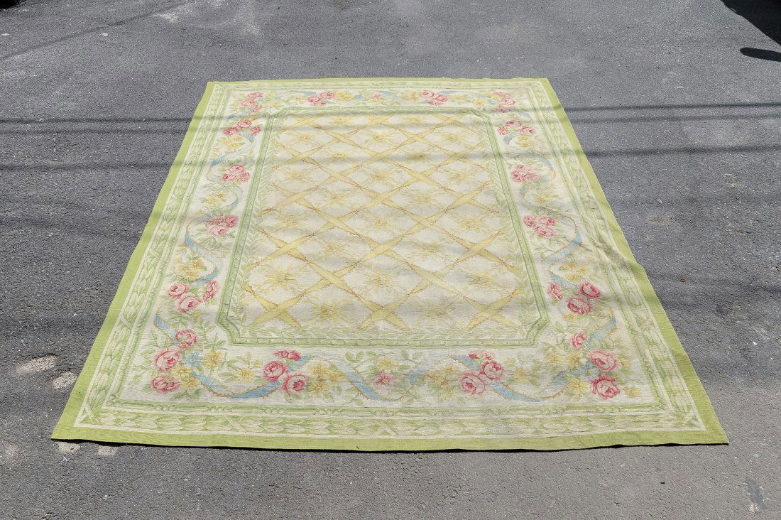 Large Aubusson Carpet (1 of 2)