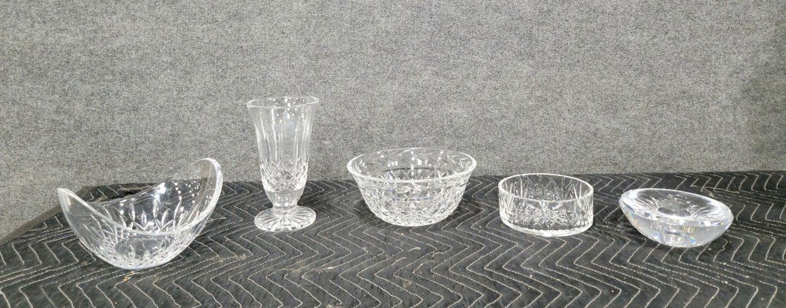 5 Pieces Of Waterford Glassware (1 of 3)