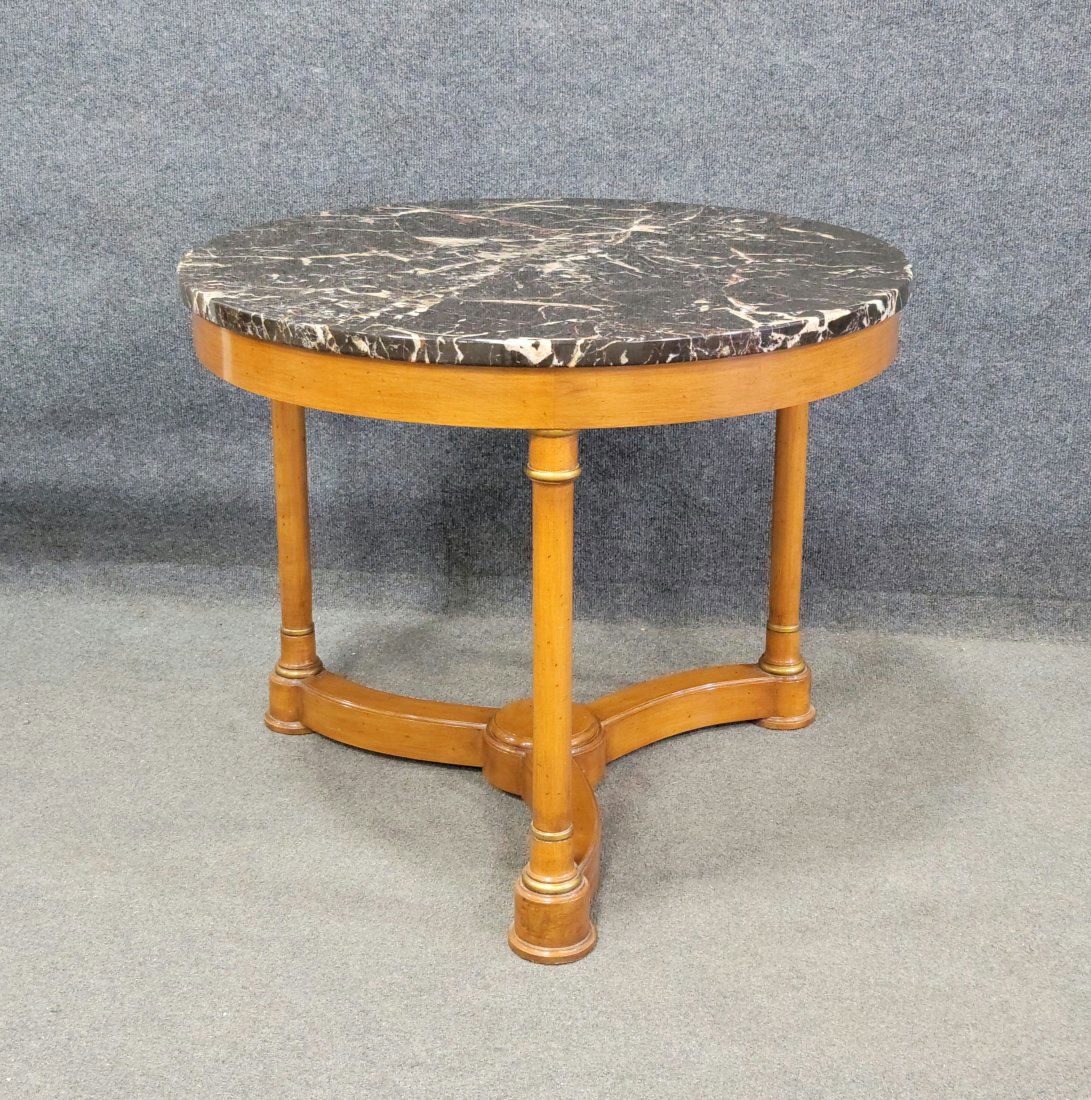Marble Top Empire Style Table (1 of 4)