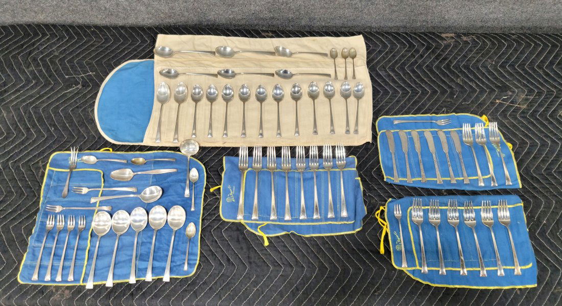 66 Pieces Of Sterling Silver Flatware (1 of 7)