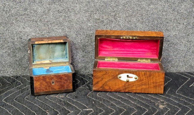 Two Antique Tea Caddy's (1 of 1)