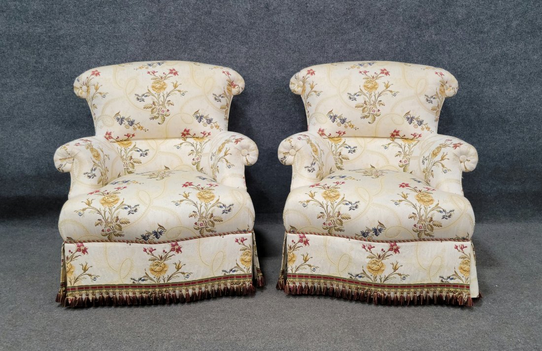 Pair Of Baker Oversized Chairs (1 of 6)