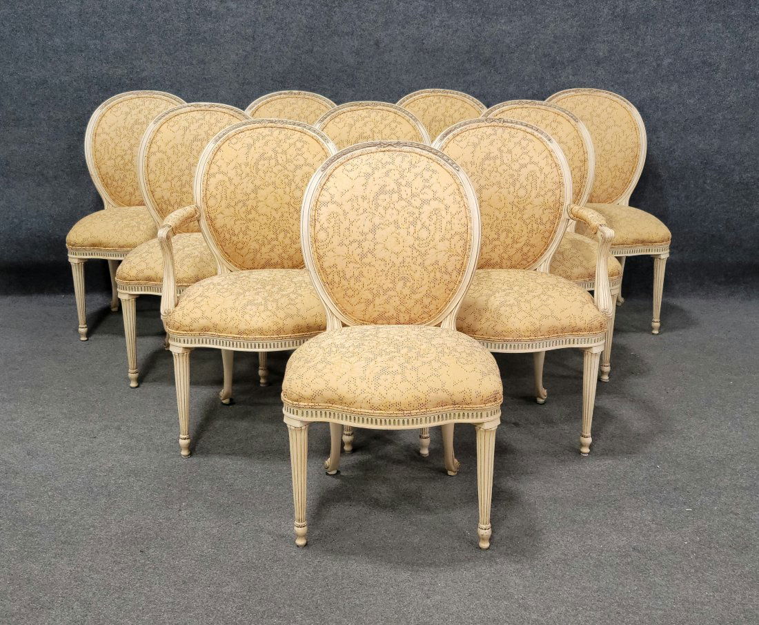 10 EJ Victor Adam's Style Dining Chairs (1 of 5)