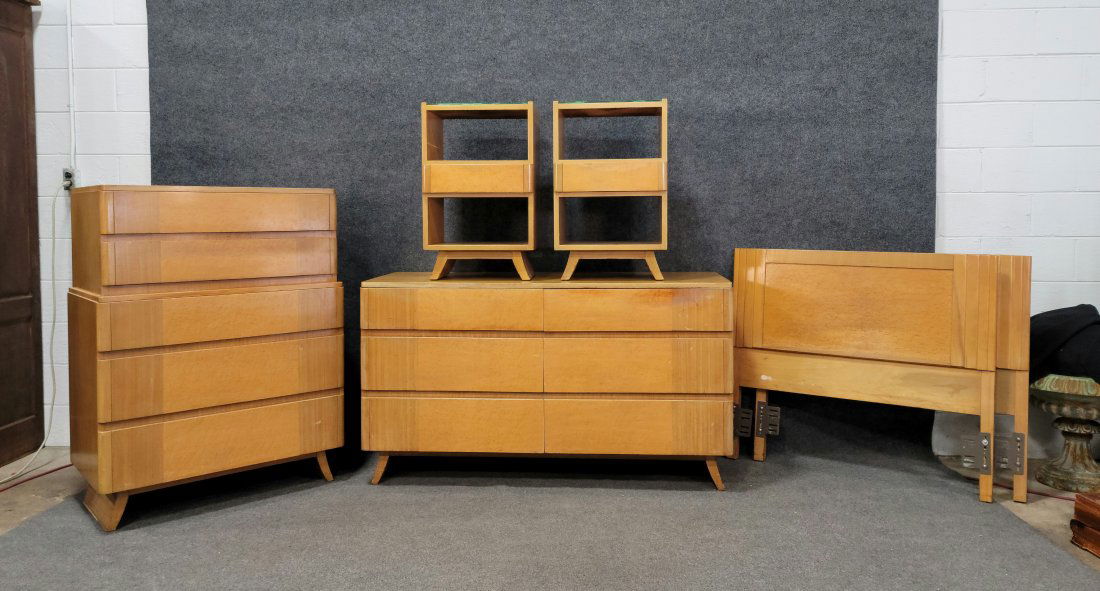 6 Piece Rway Mid Century Bedroom Set (1 of 6)
