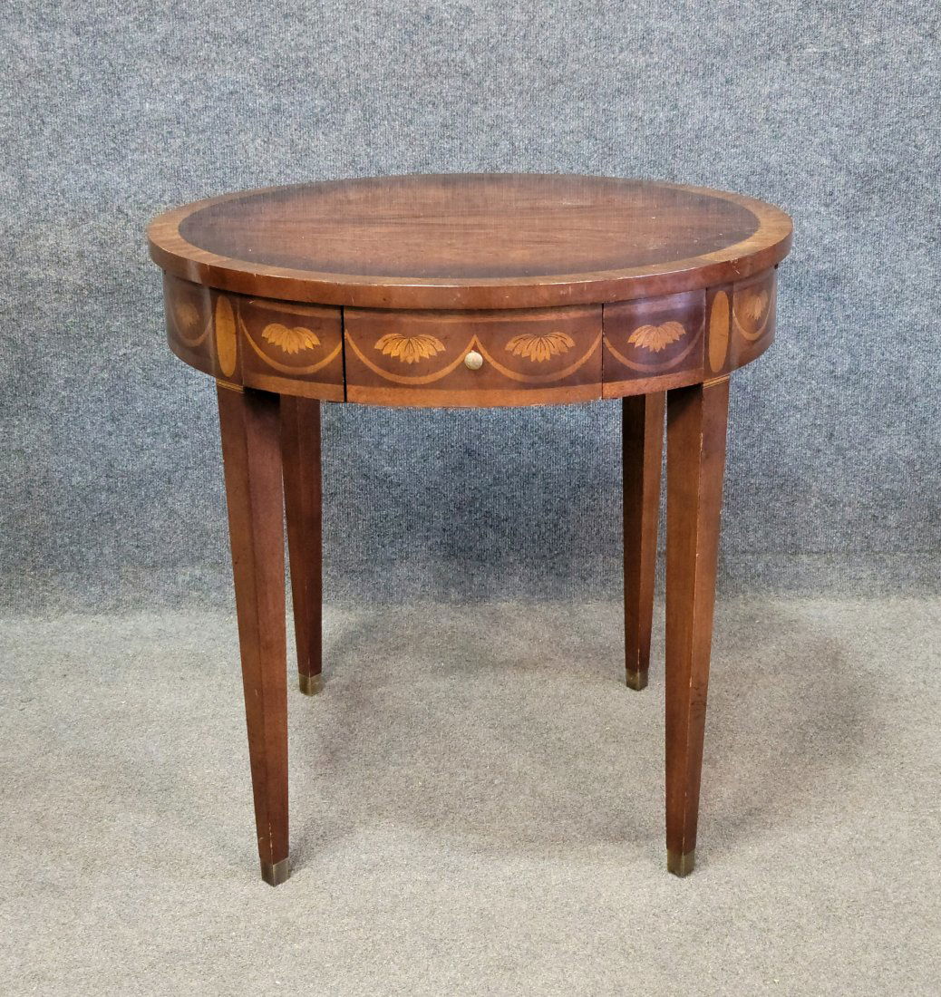 Inlaid Custom End Table (1 of 6)