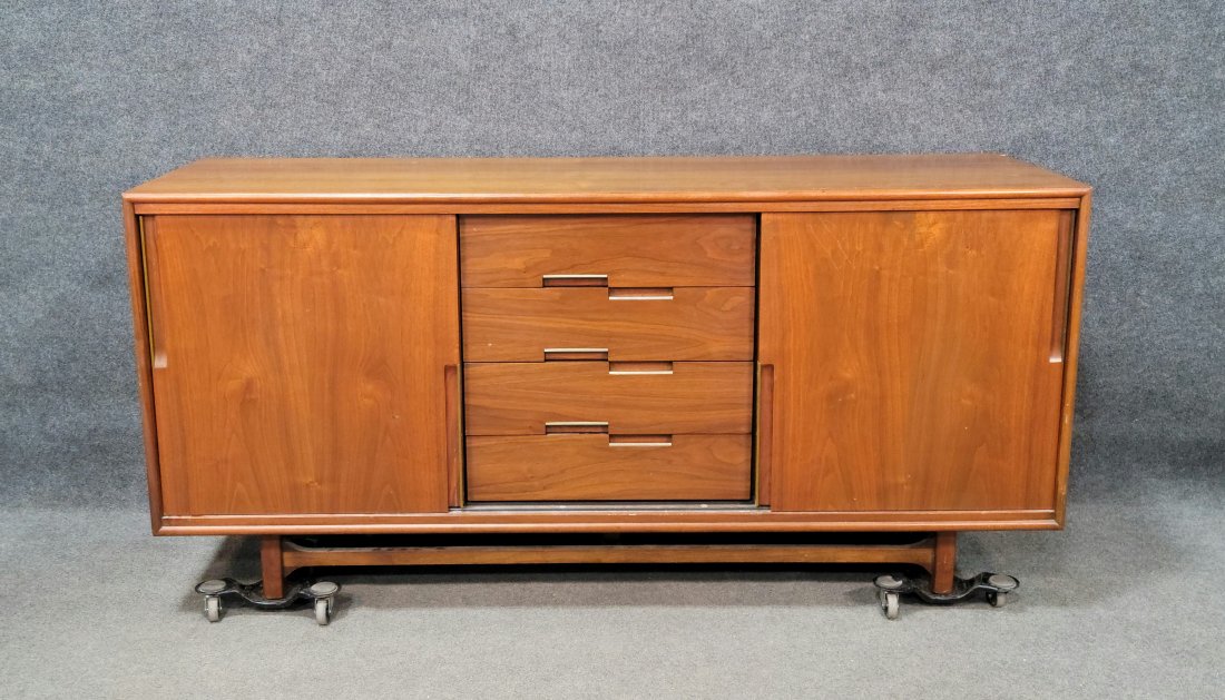 Mid Century Sideboard: 33.50"H, 72"W, 21"D