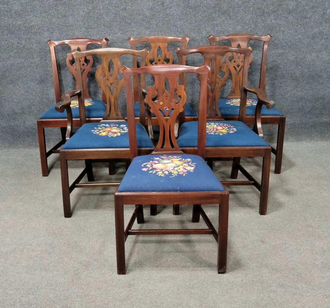 6 Henkel Harris Dining Chairs (1 of 5)