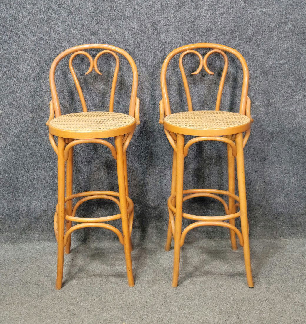 Pair Of Thonet Barstools (1 of 5)