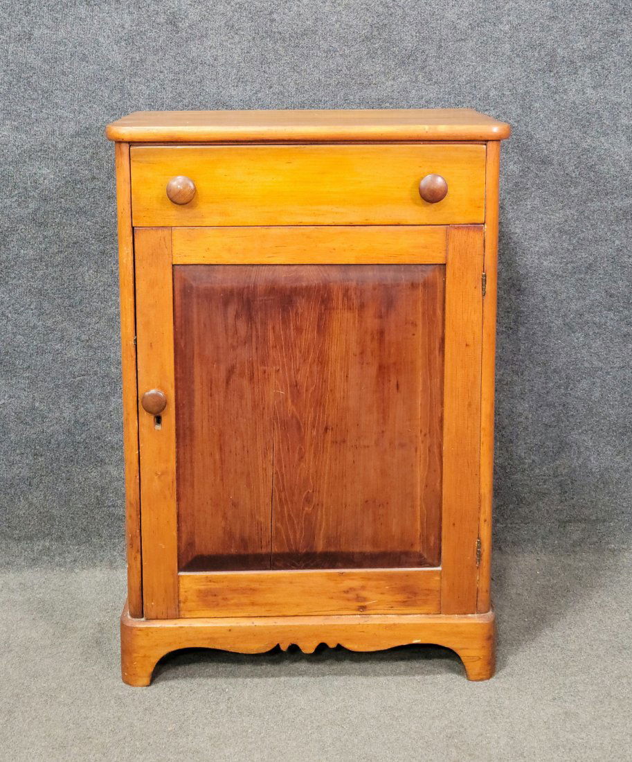 Antique Pine Cabinet (1 of 6)