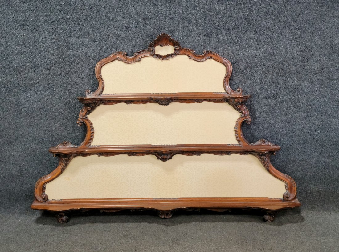 Victorian Etagere: 54.50"H, 77.50"W, 6"D