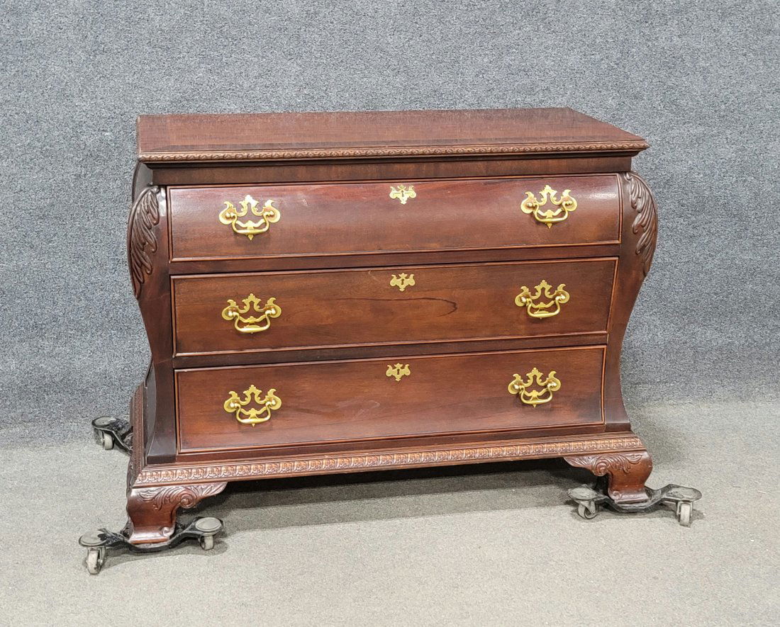 Century Bombay Commode: 33"H, 46.50"W, 21.25"D