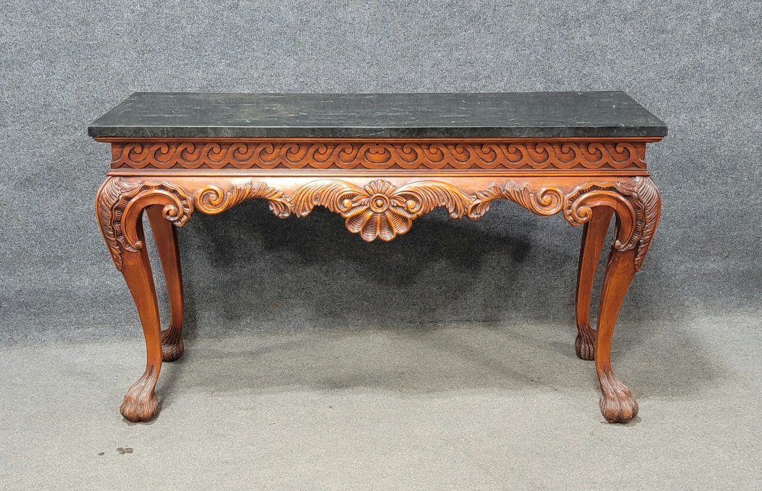 Georgian Style Console: 35"H, 60"W, 20"D