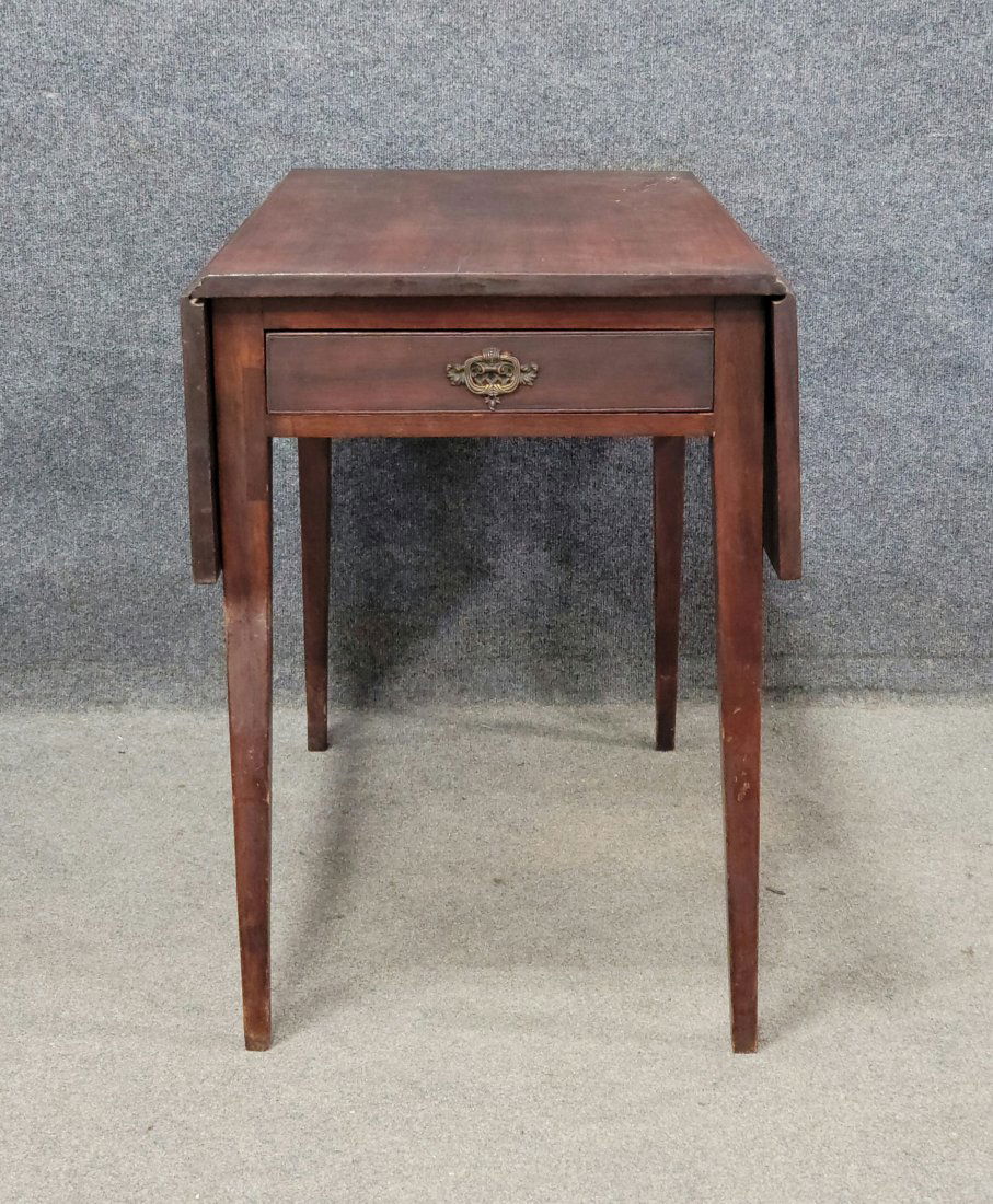 Antique 19th Century Drop Leaf Table (1 of 4)