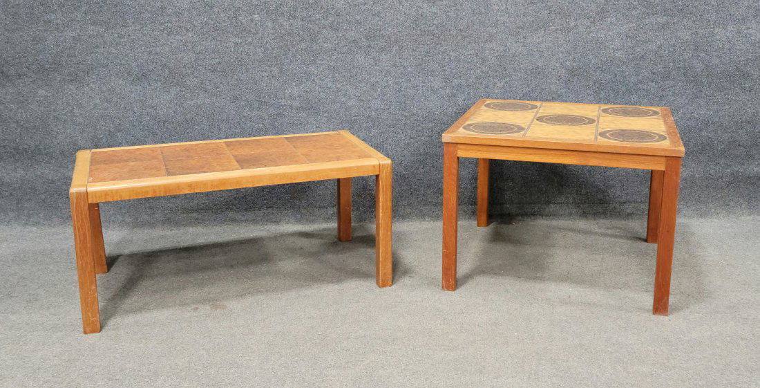 Mid Century Coffee Table And End Table Made In Denmark (1 of 5)