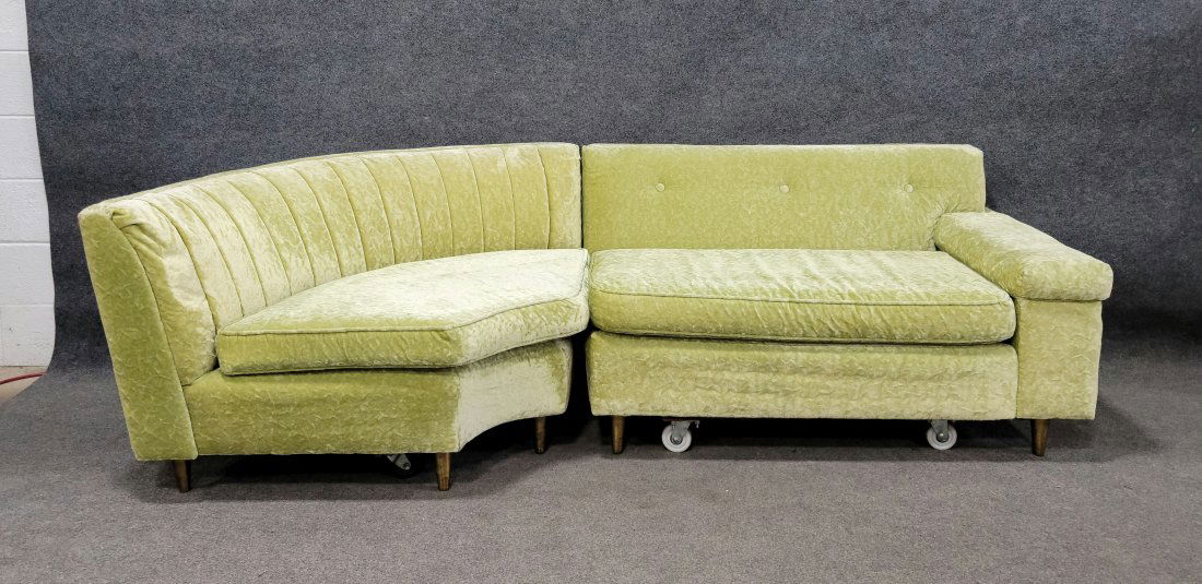 Mid Century Two Piece Sectional (1 of 3)