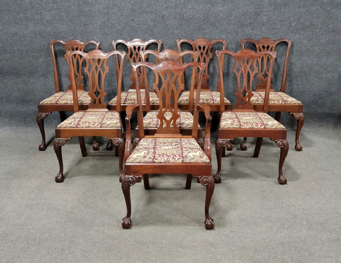 8 J.B. Van Sciver Dining Chairs (1 of 6)