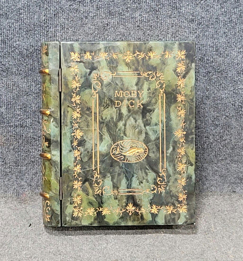 Maitland Smith Moby Dick Case: 12"H, 10"W, 3"D