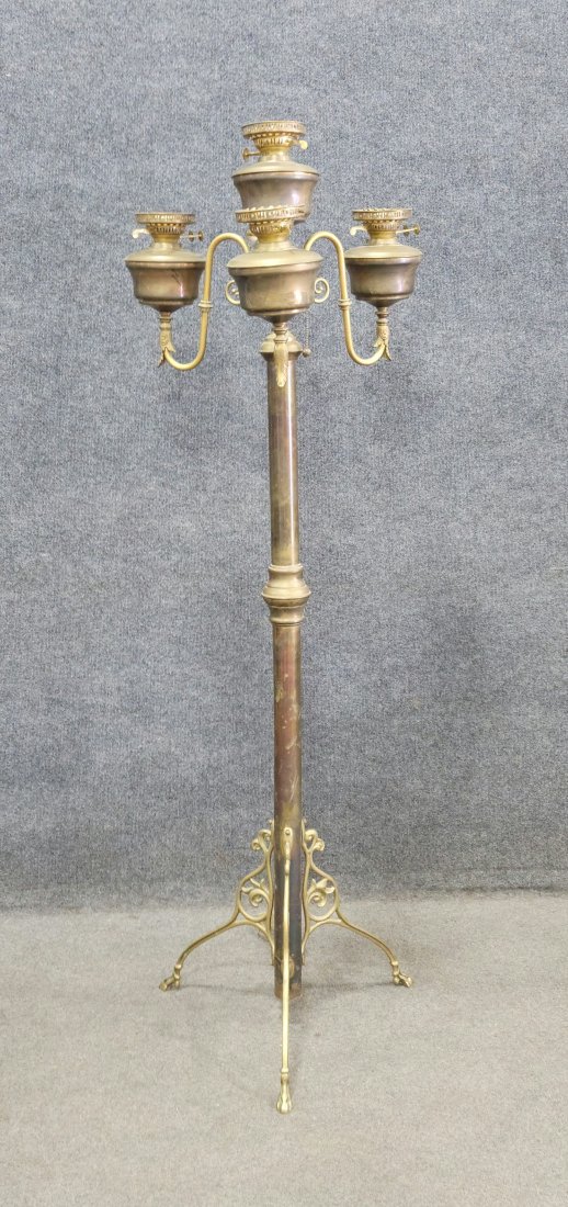 Life Size Candelabra: 63.75"H, 21.50"W, 20"D