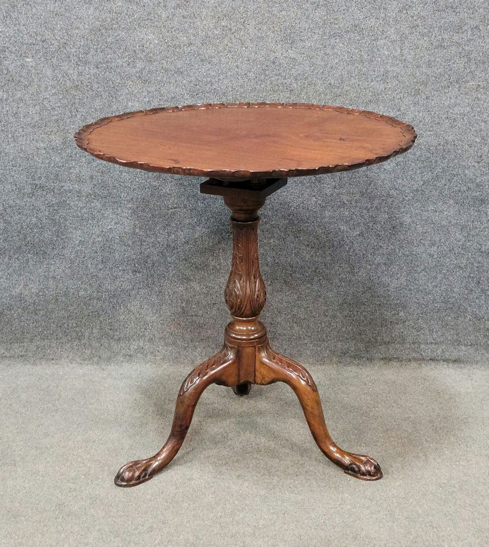 19th Century Tilt Top Table (1 of 4)