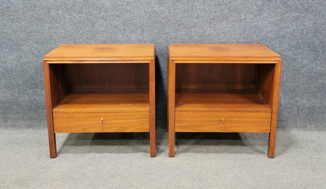 Pair Of John Stuart Mid Century Nightstands (1 of 7)