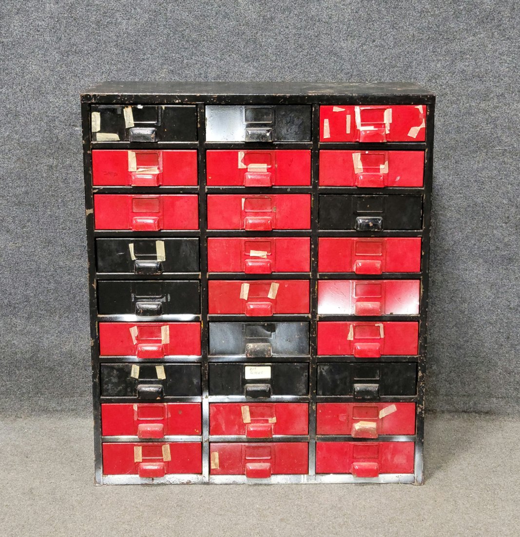 Industrial Cabinet: 36.75"H, 30.75"W, 13.50"D