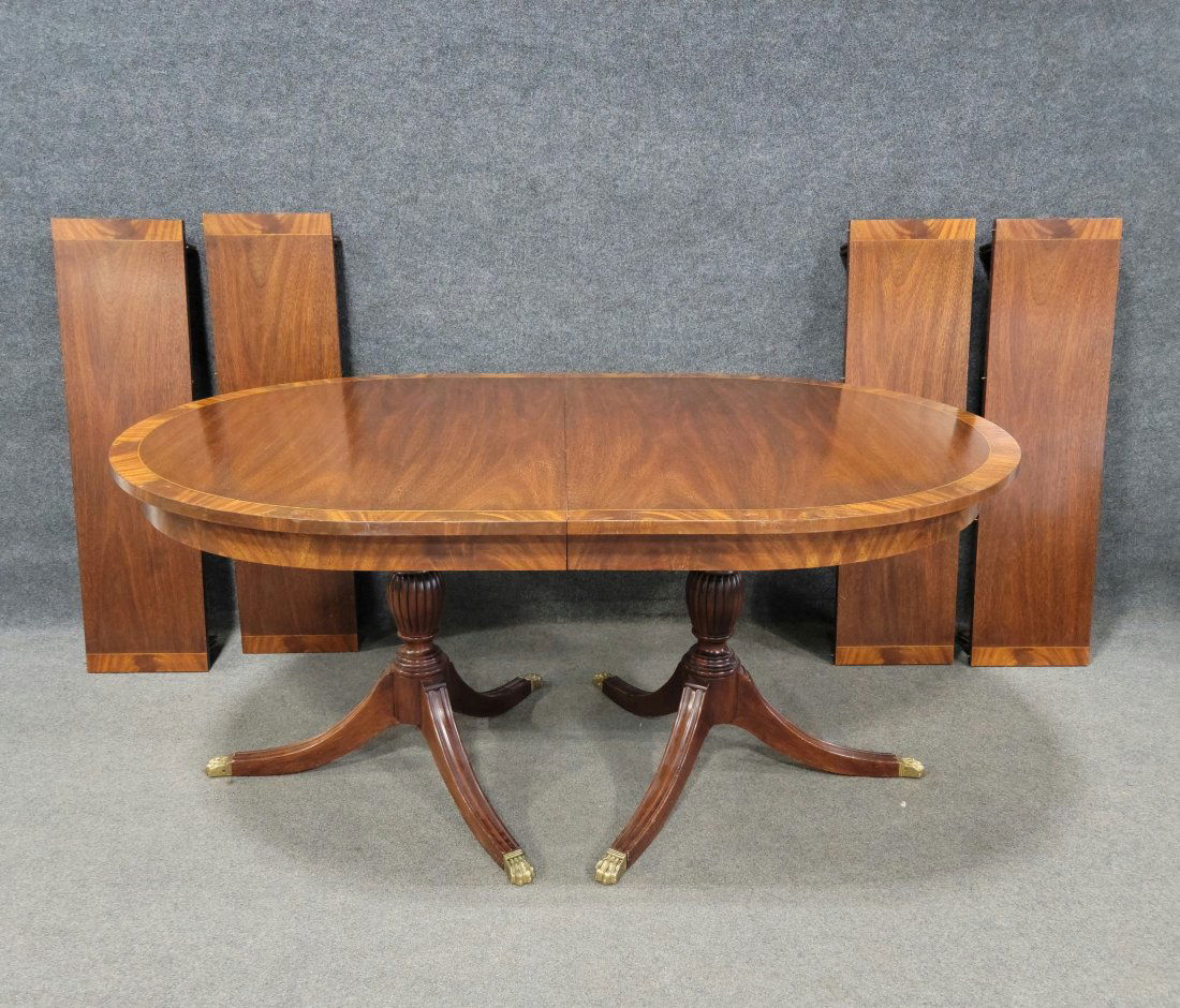 Henkel Harris Dining Table w/ 4 Leafs (1 of 3)