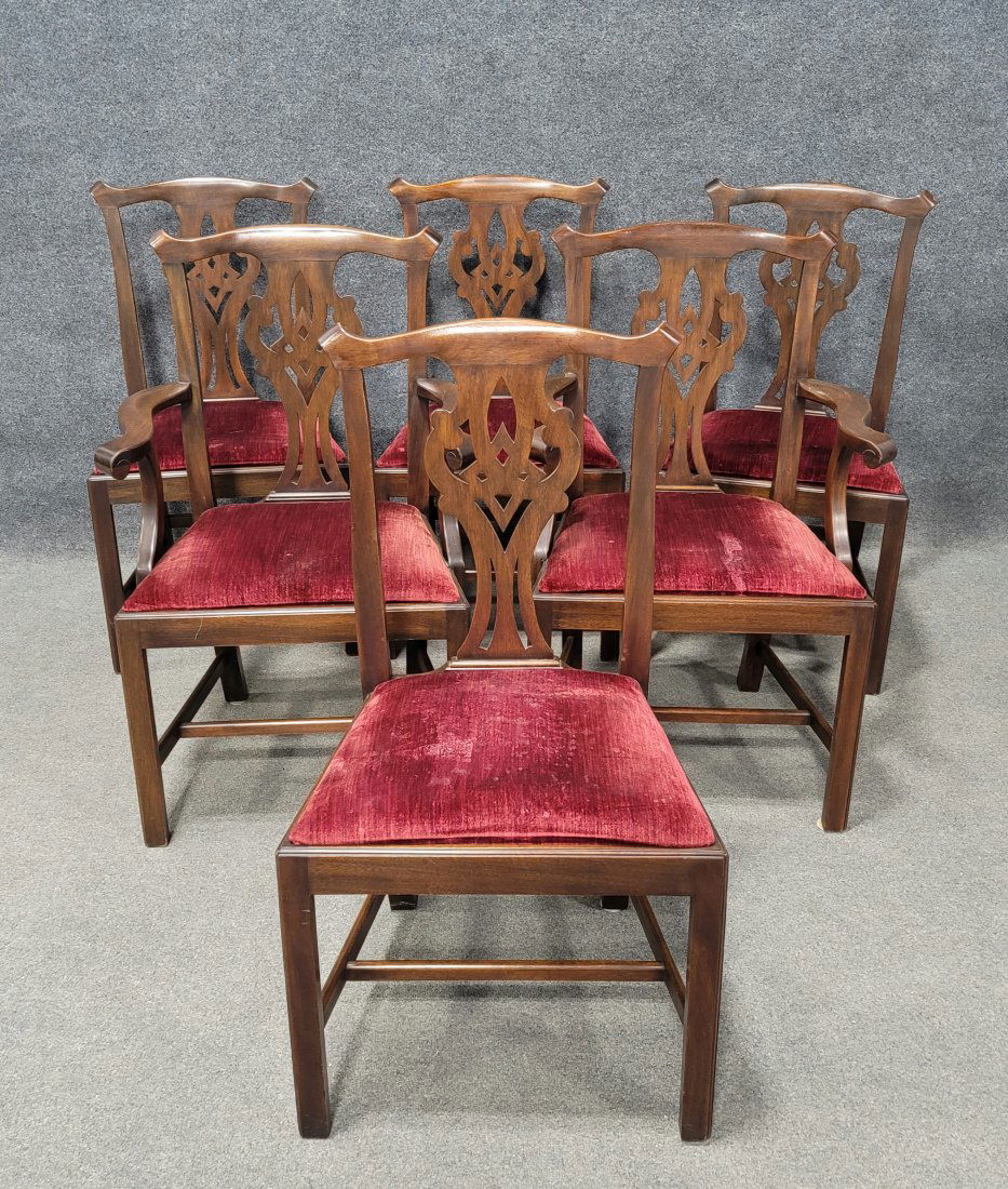 6 Henkel Harris Dining Chairs (1 of 1)
